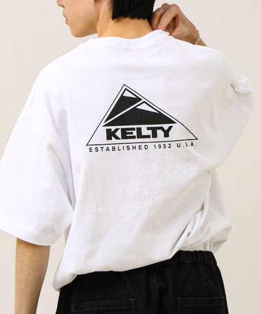 【KELTY×GLOSTER】別注 バックロゴプリントT