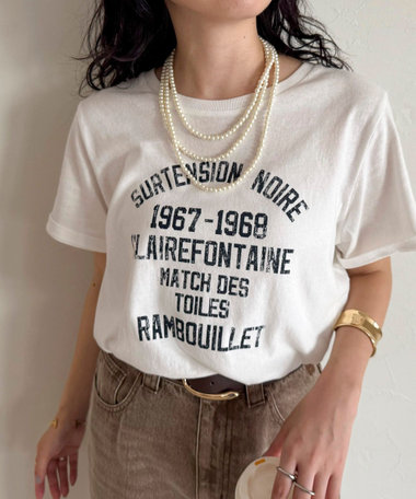 パール／メタルマルチロングネックレス