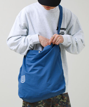 【UNIVERSAL OVERALL】ウインクルナイロン2WAYショルダー