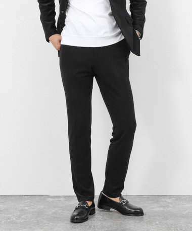 《ビジカジ/セットアップ対応》ストレッチコードピケ パンツ 26SS