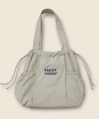 撥水サッカーサイドポケットトートバッグ