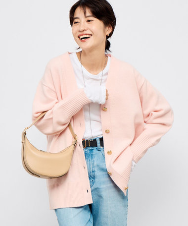 【WEB限定アイテム】2WAY長めVネックカーディガン