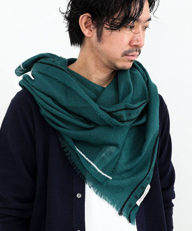 【Johnstons of Elgin/ジョンストンズ・オブ・エルガン】WB002860 Cyrus Scarf 70