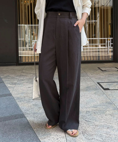 ハイブリッドリネンタックスラックス