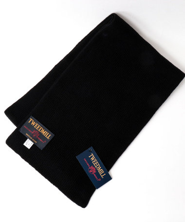 【TWEEDMILL/ツイードミル】別注ウールリブマフラー25
