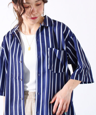 ノーリーズ NOLLEY’S 24SS 袖ボリュームショート丈デニムシャツ 3-0268-9-01-073 インディゴ サイズ：F シャツ｜トップス｜NOLLEY'S(ノーリーズ）｜NOLLEY'S MALL