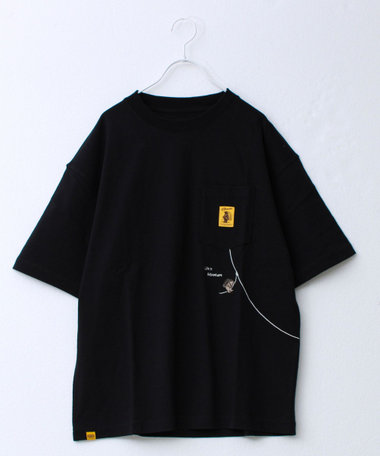 【COBMASTER/コブマスター】吸水速乾/抗菌防臭 フォレストジップラインルーズTEE