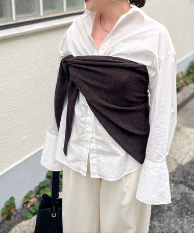 《手洗い可能》カシミヤ混三角ストール