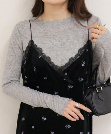 ウールブレンドシアーテレコロンTシャツ