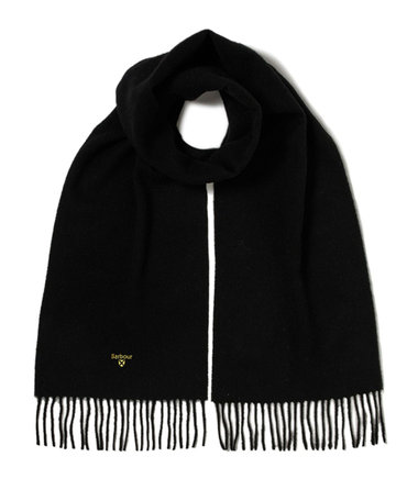 【BARBOUR/バブアー】PLAIN LAMBSWOOL SCARF