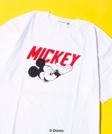 【GOOD ROCK SPEED】MICKEY ミッキープリントT グレー グッドロックスピード GOOD ROCK SPEED Disney Mickey Mouse