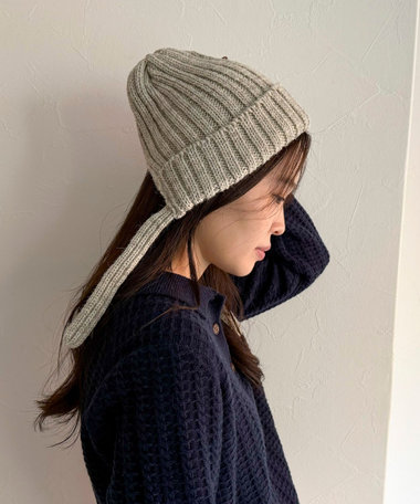 Yoli ヨリ ニット帽 2024AW Knit cap キャメル Yoli ヨリ ニット帽 2024AW Knit cap キャメル Yoli ヨリ ニット