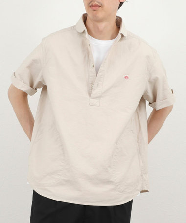 【DANTON/ダントン】ROUND COLLAR P.O SHIRT SS 26SS（DT-B0284 SOX）