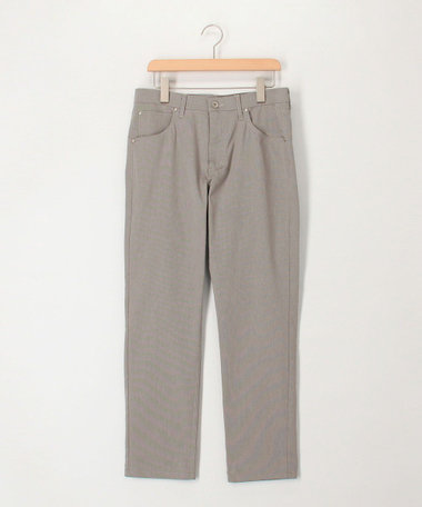 《ビジカジ対応》COOLMAX　ドビー/ピケ　ストレッチ　5ポケットパンツ