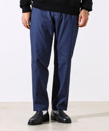 MHL. 24SSスーパーファインコットン　TWILL イージーパンツ　紺色　S パンツ｜パンツ｜NOLLEY'S MALL（ノーリーズ モール）