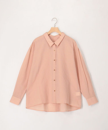 綿和紙ボイルシャツ