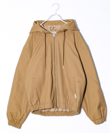 【FREDYMAC/フレディマック】ダック薄中綿フードブルゾン
