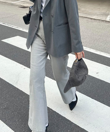 【haru企画】フレアデニムパンツ