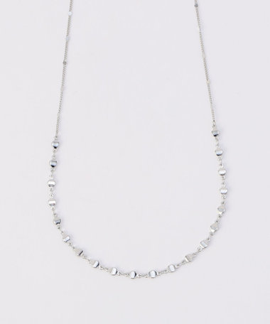 メタルドットチェーンネックレス