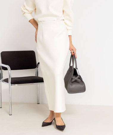 《セットアップ対応》ウォッシャブルダンボール2WAYタイトスカート