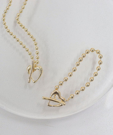 ハートマンテルボールチェーンブレス