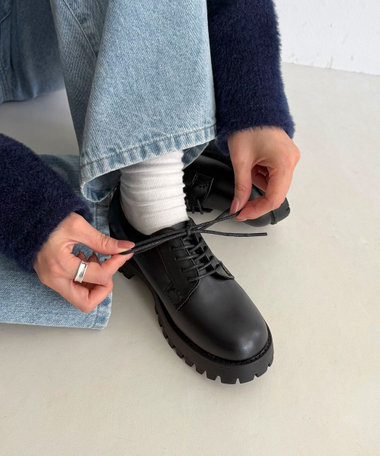 マニッシュレースアップシューズ