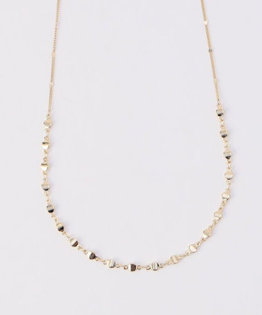 メタルドットチェーンネックレス