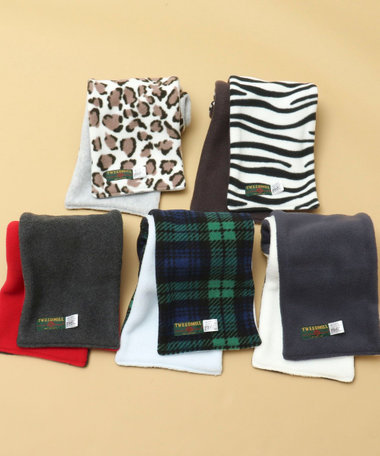 【TWEEDMILL】別注フリース差し込みマフラー
