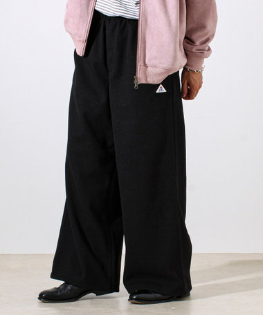 【GEVACO/ゲバコ】ウールライクイージーパンツ
