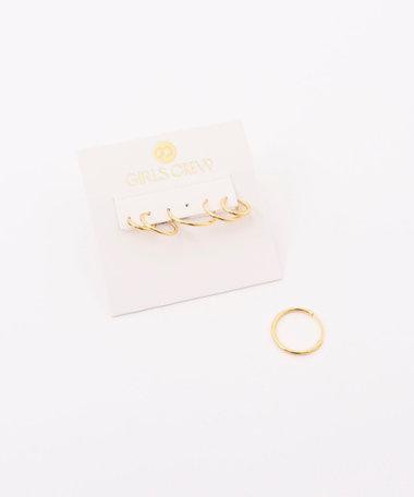 【GIRLS CREW/ガールズクルー】Endless Hoops Set-P