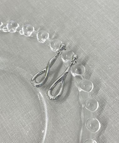 メタルドロップスウィングピアス