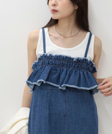 ランダムテレコタンクトップ