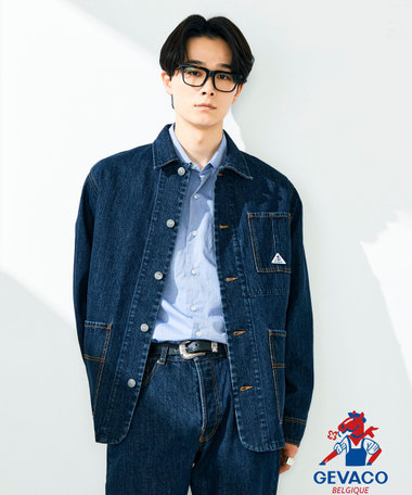 【GEVACO/ゲバコ】12ozデニム/キャンバス カバーオール