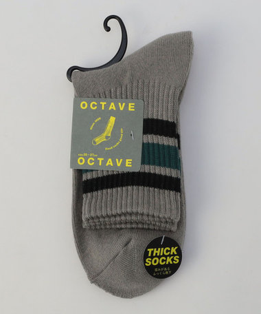 【OCTAVE OCTAVE】リッチェル無地ソックス