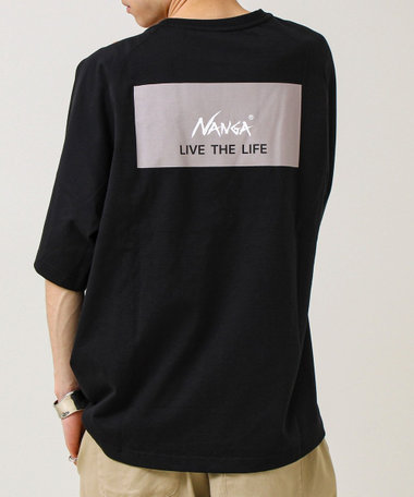 【NANGA×GLOSTER】別注2 Raglan Backprint Tee