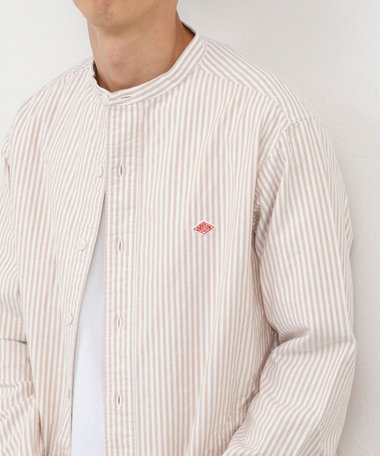 【DANTON/ダントン】BAND COLLAR SHIRT（DT-B0280 OXP）