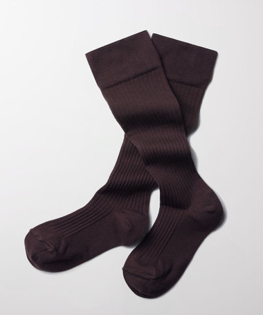 【ATELIER BRUGGE】MAEE コンプレッションソックス／コットンリブソックス