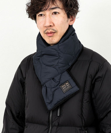【TAION / タイオン】MILITARY R/S DOWN SCARF 17