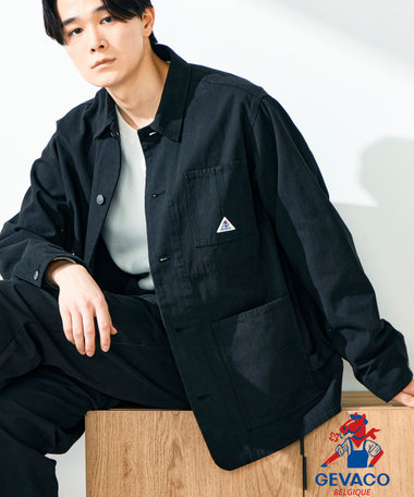 【GEVACO/ゲバコ】12ozデニム/キャンバス カバーオール