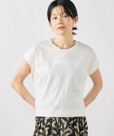 ウォッシャブルワイドノースリーブTシャツ