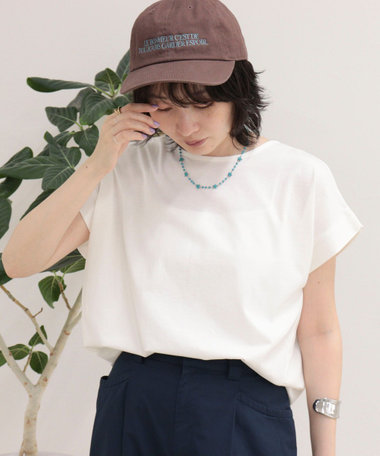 シルケットタックデザインTシャツ