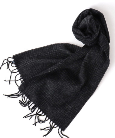 【HILLTOP/ヒルトップ】LAMBSWOOL FANCY SCARF 30cm幅