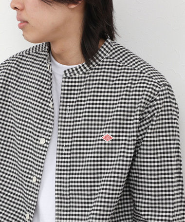 【DANTON/ダントン】BAND COLLAR SHIRT（DT-B0280 OXP）