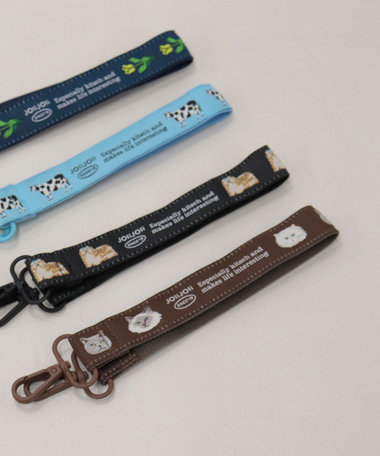 【JOli JOli/ジョリジョリ】ジャガードマルチストラップ S