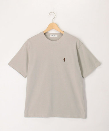 クマ刺繍Tシャツ