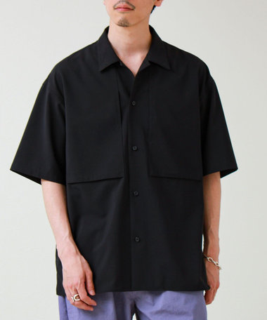 【COOLMAX/セットアップ着用可能】ポリトロS/Sシャツ