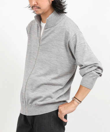 ハイゲージウォッシャブルニットスタンドジップ 26AW