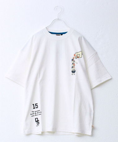 【Duckster/ダックスター】16/-天竺DUNKルーズTEE