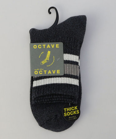 【OCTAVE OCTAVE】リッチェル無地ソックス