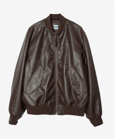 【ARMY TWILL/アーミーツイル】Vegan Leather Blouson